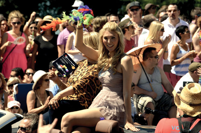 Jenna Talackova Annie Jackson Gay Pride Parade Vancouver 1e9b7