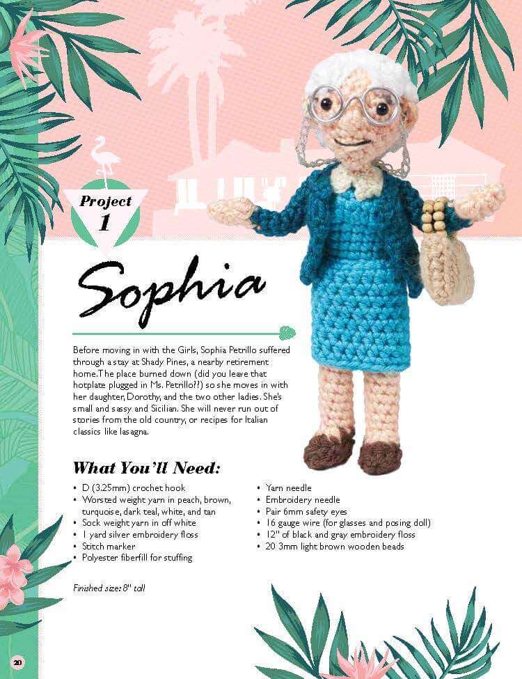 Sophia crochet the golden girls 3d836