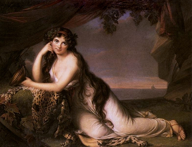 lady hamilton as ariadne by elisabeth vige lebrun 1789 deff8