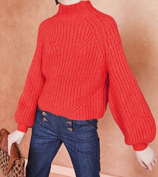 red sweater b9d65