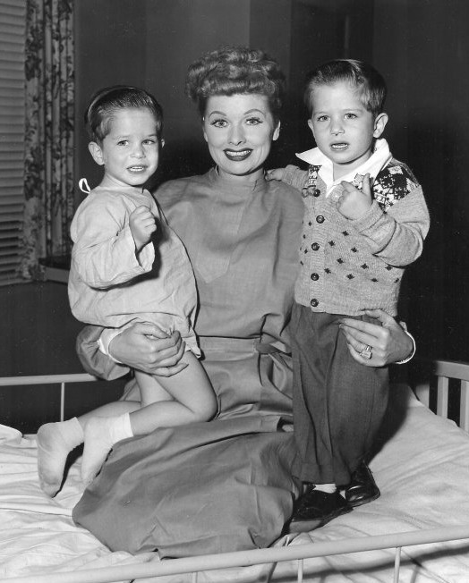Lucille Ball I love Lucy Little Ricky actors 1955 cb151