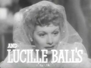 Lucille Ball in The Big Street trailer 9c487