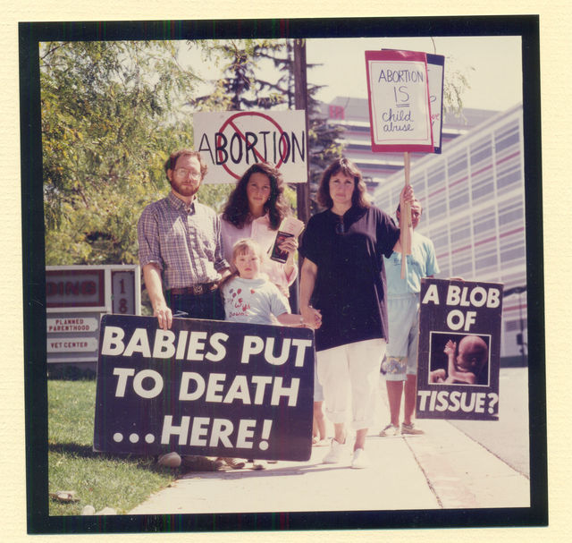 Anti abortion protest 1986 c707e
