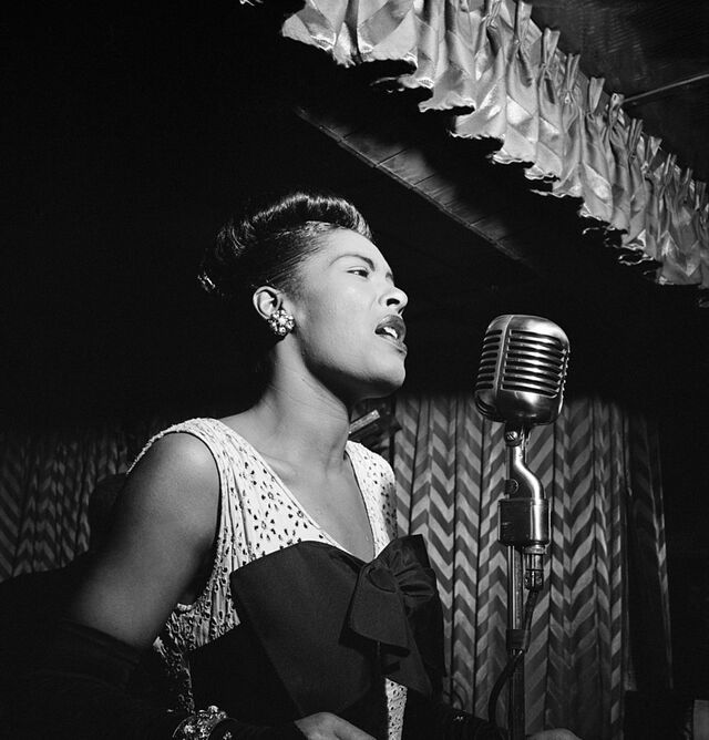 Billie Holiday Downbeat New York N.Y. ca. Feb. 1947 William P. Gottlieb 04251 77ba5