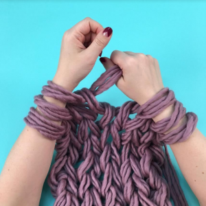 Arm Knitting with Brooklyn Craft Company - Sun