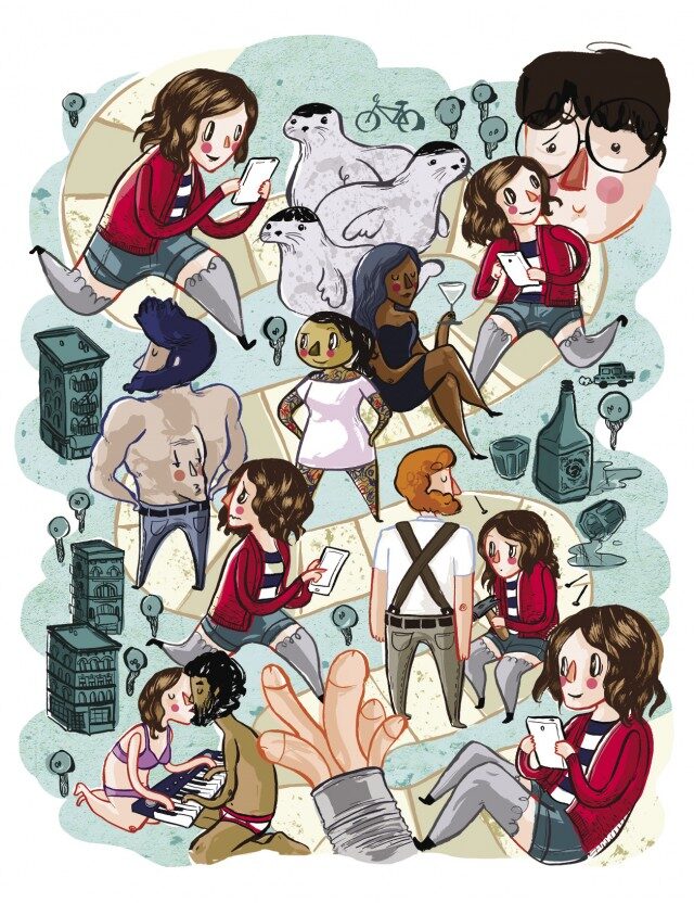 Dating App Board Game