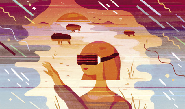 Virtual Reality illustration
