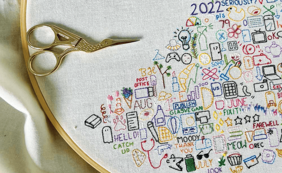 A Stitch in Time: Document Your Year with Your Own One-Of-A-Kind