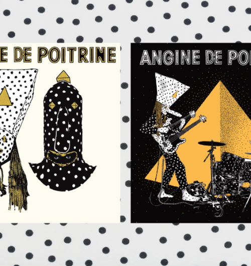 Album Cover images courtesy of Angine de Poitrine