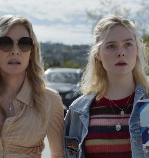 Michelle Pfeiffer and Elle Fanning in "Margo’s Got Money Troubles," courtesy Apple TV